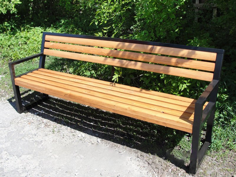 Лавочка садово-паркова (210 см) MS-LP-014